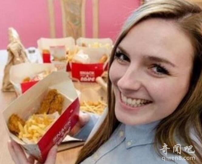 姑娘得怪病只吃炸鸡 患强迫症每天吃炸鸡好奇葩_www.aioppo.cn